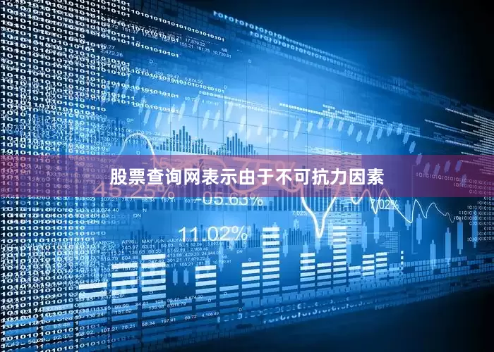 股票查询网表示由于不可抗力因素